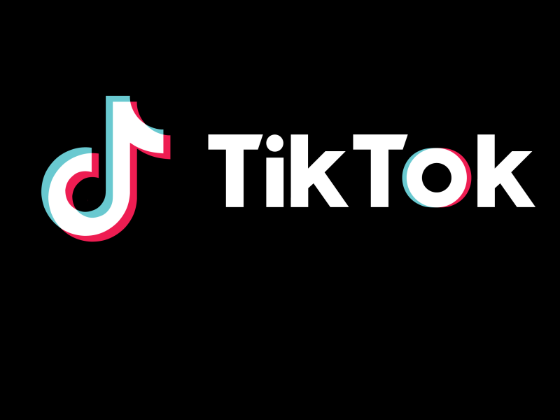 Tiktok Banner Black