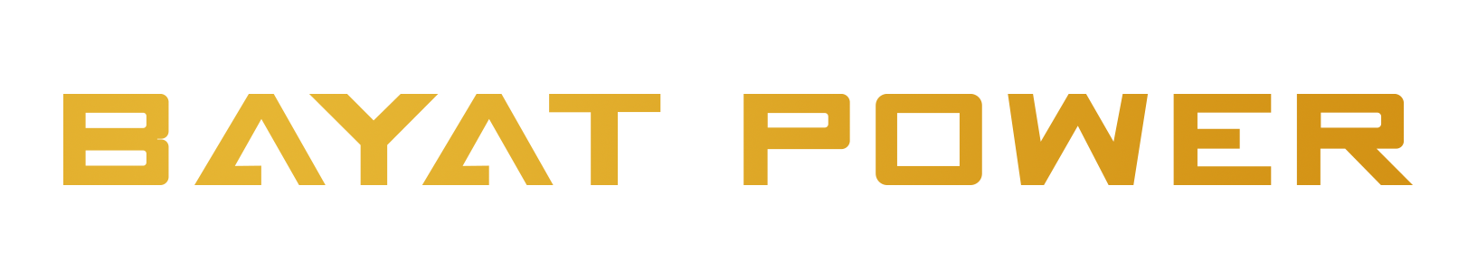 Bayat Power - Rectangle White logo