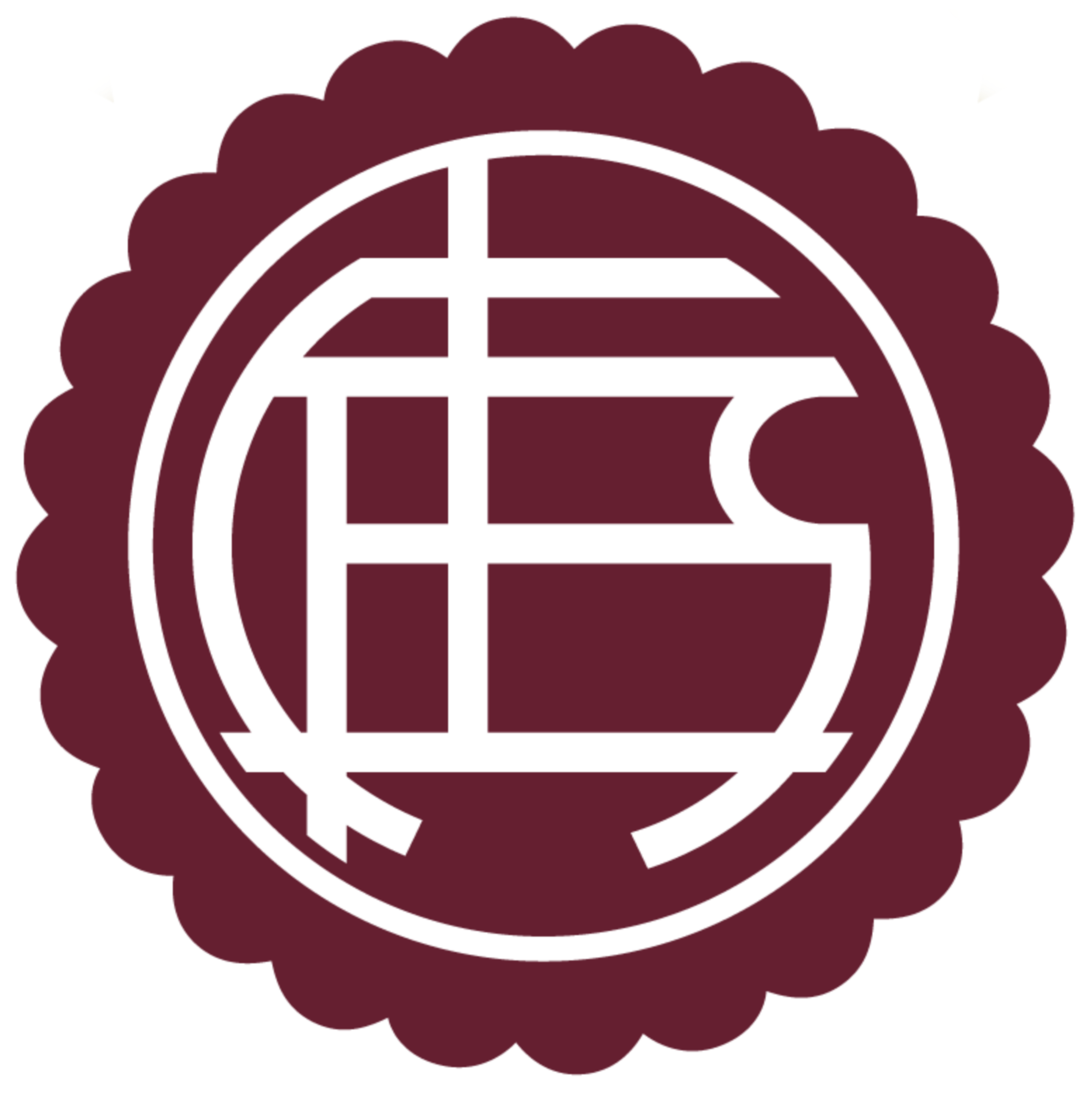 Escudo del Club Lanús logo