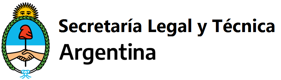 Secretaría Legal y Técnica arg logo