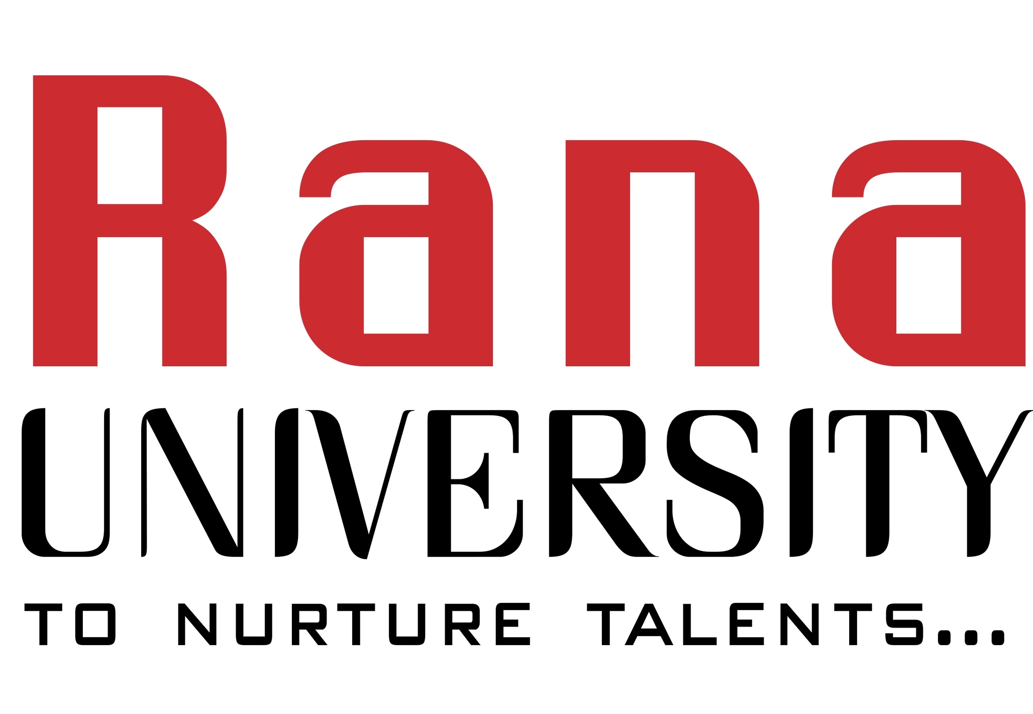 wordmark RANA University (Afghanistan) logo